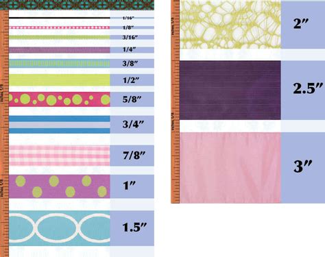 3/8 vs 5/8 ribbon|RIBBON SIZE GUIDE .